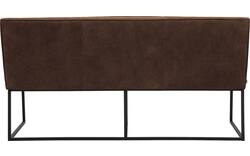 Goossens excellent eetbank tom bruin leer - 8210536-02
