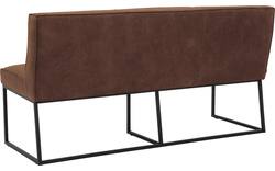 Goossens excellent eetbank tom bruin leer - 8210538-02