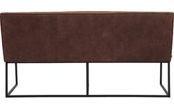 Goossens excellent eetbank tom bruin leer - 8210538-02