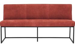 Goossens excellent eetbank tom rood leer - 8210542-02