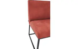 Goossens excellent eetbank tom rood leer - 8210542-02