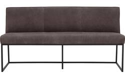 Goossens excellent eetbank tom bruin leer - 8210543-02