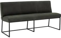 Goossens excellent eetbank tom groen leer - 8210545-02