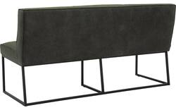 Goossens excellent eetbank tom groen leer - 8210545-03