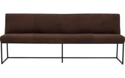 Goossens excellent eetbank tom bruin leer - 8210556-02