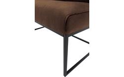 Goossens excellent eetbank tom bruin leer - 8210556-02