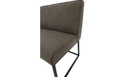 Goossens excellent eetbank tom grijs leer - 8210557-02