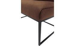 Goossens excellent eetbank tom bruin leer - 8210558-02