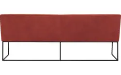 Goossens excellent eetbank tom rood leer - 8210562-02