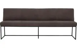 Goossens excellent eetbank tom bruin leer - 8210563-02