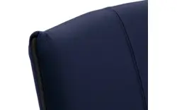 Goossens eetkamerstoel funk blauw leer - 8210592-01