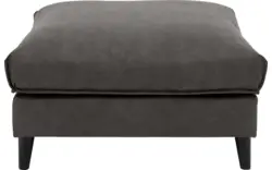 Goossens voetenbank jonas grijs micro leer - 8210598-01