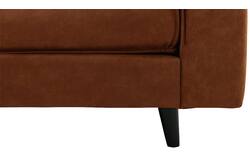 Goossens zitbank jonas bruin micro leer - 8210606-01