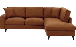 Goossens hoeksalon jonas bruin micro leer - 8210609-01-gespiegeld