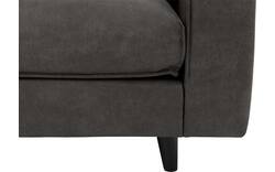 Goossens hoeksalon jonas grijs micro leer - 8210610-01
