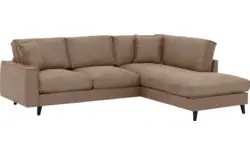 Goossens hoeksalon jonas bruin micro leer - 8210611-01-gespiegeld