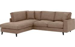 Goossens hoeksalon jonas bruin micro leer - 8210611-02
