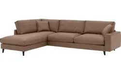 Goossens hoeksalon jonas bruin micro leer - 8210615-01