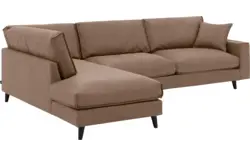 Goossens hoeksalon jonas bruin micro leer - 8210615-01