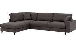 Goossens hoeksalon jonas grijs micro leer - 8210617-01