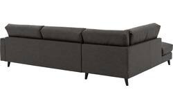 Goossens hoeksalon jonas grijs micro leer - 8210617-01