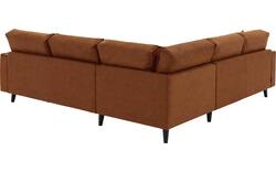 Goossens hoeksalon jonas bruin micro leer - 8210622-06