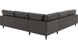 Goossens hoeksalon jonas grijs micro leer - 8210624-01