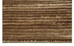 Goossens tapijt rib bruin viscose - 8211273-01