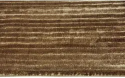 Goossens tapijt rib bruin viscose - 8211273-01