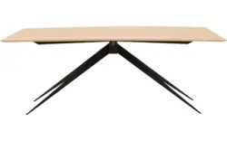 Goossens excellent eettafel uniek blank eiken - 8211566-02