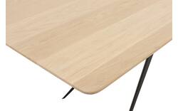 Goossens excellent eettafel uniek blank eiken - 8211567-02