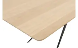 Goossens excellent eettafel uniek blank eiken - 8211568-02