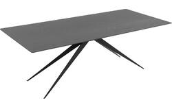 Goossens excellent eettafel uniek zwart eiken - 8211575-02