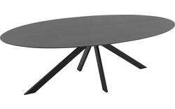 Goossens excellent eettafel uniek zwart eiken - 8211619-02