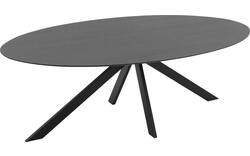 Goossens excellent eettafel uniek zwart eiken - 8211659-02
