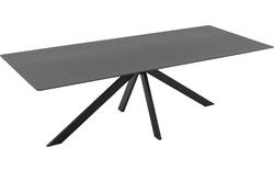 Goossens excellent eettafel uniek zwart eiken - 8211660-02