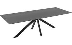 Goossens excellent eettafel uniek zwart eiken - 8211661-02