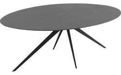 Goossens excellent eettafel uniek zwart eiken - 8211699-02
