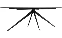 Goossens excellent eettafel uniek zwart eiken - 8211702-02