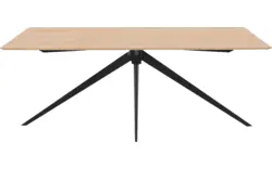 Goossens excellent eettafel uniek blank eiken - 8211734-01