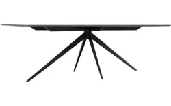Goossens excellent eettafel uniek zwart eiken - 8211744-02