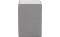 Goossens voetenbank nomade toendra grijs stof - 8211847-01