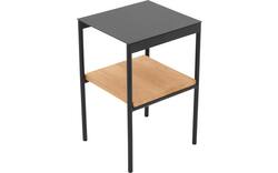 Goossens nachtkastje duc blank eiken - 8211884-02
