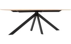 Goossens excellent eettafel uniek blank eiken - 8213142-02