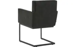 Goossens excellent eetkamerstoel tom grijs micro leer - 8213147-02
