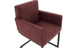 Goossens excellent eetkamerstoel tom rood micro leer - 8213152-02