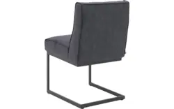 Goossens excellent eetkamerstoel tom blauw micro leer - 8213160-02