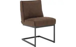 Goossens excellent eetkamerstoel tom bruin micro leer - 8213162-02
