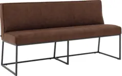 Goossens excellent eetbank tom bruin micro leer - 8213171-01