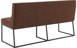 Goossens excellent eetbank tom bruin micro leer - 8213171-01